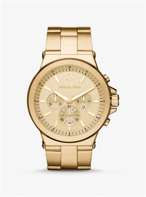 michael kors dylan amazon|oversized dylan gold tone watch.